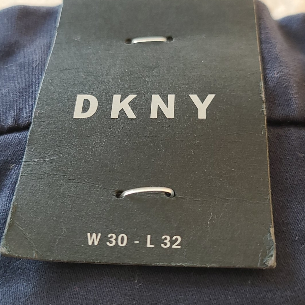 DKNY Chinos navy blue white stripe - Picture 3 of 16